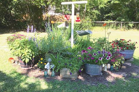 Sue Wilbourn’s amazing yard full of beautiful flowers and plants