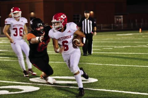 Wetumka Chieftains Oust Alex in a 20-14 Victory