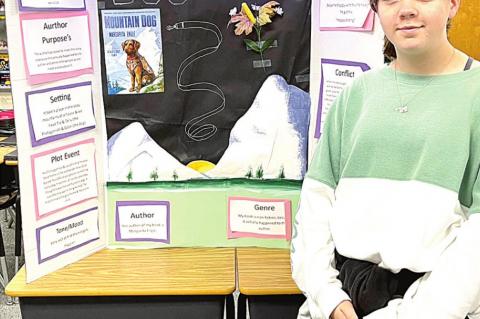 6th Graders Host Reading Fair