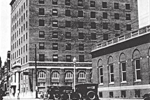 The Aldridge Building in Downtown Shawnee