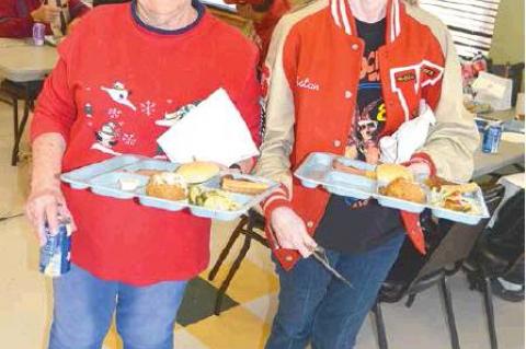 Wetumka Indian Center enjoys Christmas Dinner