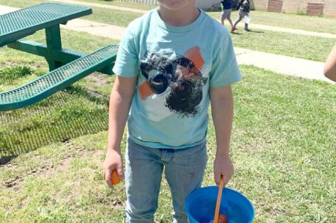 Wetumka Kindergarten Egg Hunt