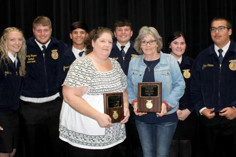 Wetumka FFA Awards given