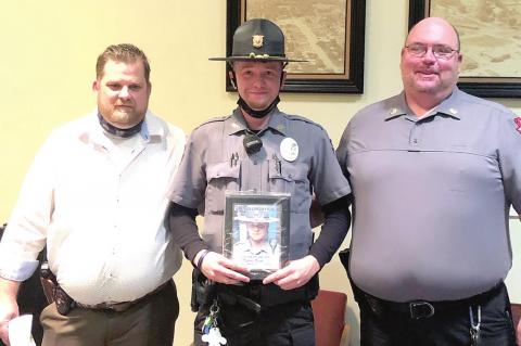 Tyler Seamon named Wetumka Police Officer of the Year