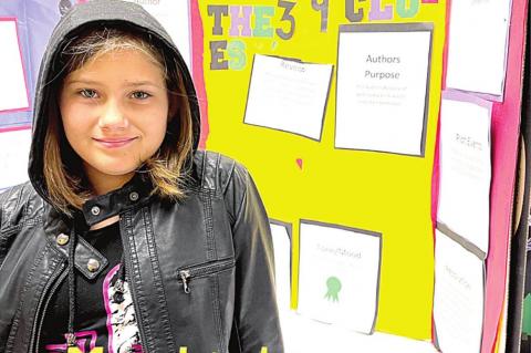 6th Graders Host Reading Fair