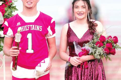 Allison Bray & Alex Freeman named Wetumka Homecoming Queen, King