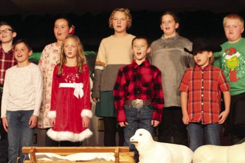 Calvin 4th Grade Christmas Program