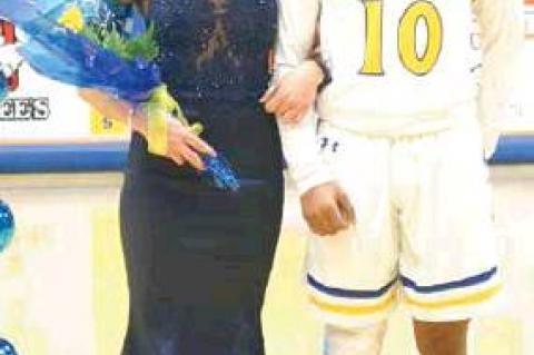 2020 HHS Basketball Homecoming Queen and King