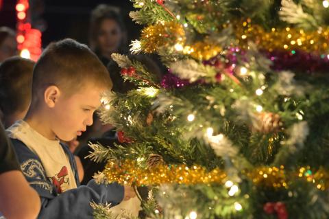 O CHRISTMAS TREE, O CHRISTMAS TREE, HOW LOVELY ARE YOUR BRANCHES...