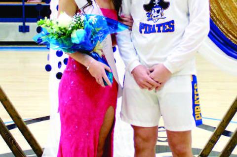 Laci Story Crowned Moss Basketball Queen by King Tyler Armstrong