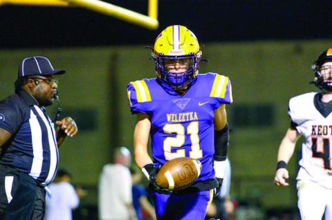 Weleetka Outlaws Dominate Keota Lions