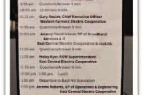 Clearview Citizens Attend East Central Electric 2025 Friends of Rural Electric Tour