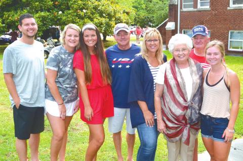 Patriots gather in Calvin to celebrate 4th!