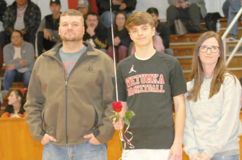 Wetumka Seniors Honored