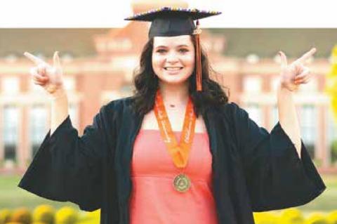 Shannon Brasher graduates from OSU with honors