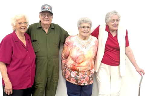 Clyde and Jane Dean.....started as a family of two...grew to be a Family of 7 ..with the addition of their children Nina, Pete, Bobby, June, and Shirley, which grew into a large Dean reunion of parents..siblings...cousins...grandkids and great-grandkids..