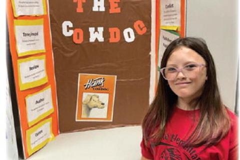 Wetumka 6th Grade Hosts Reading Fair