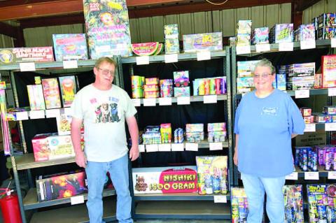 Wetumka Fireworks Friday Night