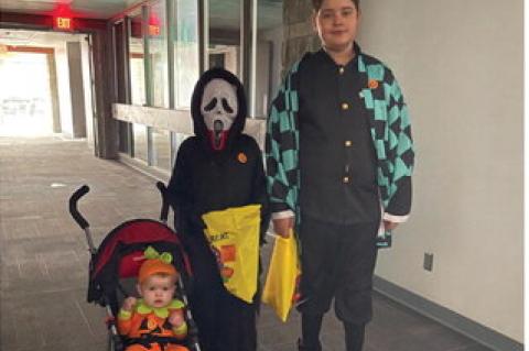 Wes Watkins Technology Center hosts annual trick or treat