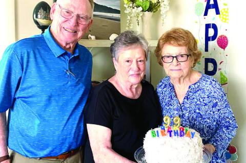 Joy Simmons Honored on 99th Birthday