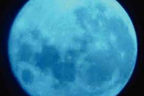 Halloween Blue Moon Oct. 31