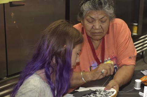 Muscogee Creek Nation Hosts Native Art Camp at Graham-Dustin School