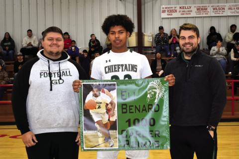 Eli Benard Joins 1000 Point Club