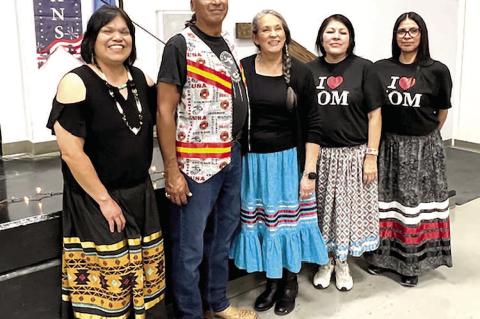 JOM BOARD... JOM Coordinator-Bernadette Whitetree, JOM Chairman-Ryan Herrod, MC- Selena Dornan, JOM Secretary- Rebecca Starr, JOM Vice-Chariman- Jamien Canard, (not pictured) JOM Member- Chris Powell.