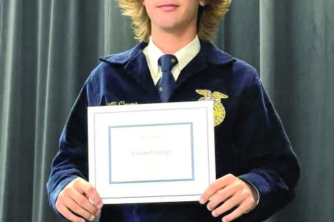 Wetumka FFA Hosts Annual Awards Banquet