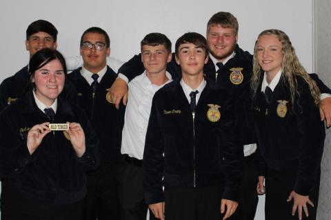 Wetumka FFA Awards given