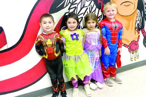 Jacob Williams, Jazlyn Poole, Khloe Lewis, and Rhett Black