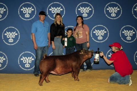 LEXI WOOD WINS 4TH IN CLASS 3 WITH HER DUROC GILT AT OYE 2024