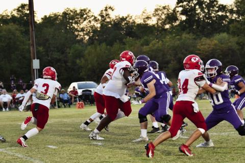 Wetumka Chieftains Dominate Wesleyan Christian 32-7