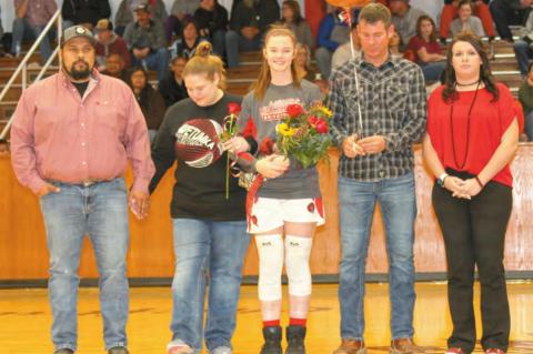 Wetumka Seniors Honored