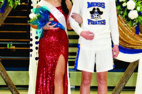 Laci Story Crowned Moss Basketball Queen by King Tyler Armstrong
