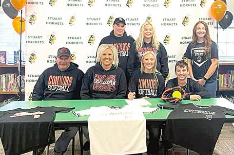 Addisyn Dalton signs with Connors State College