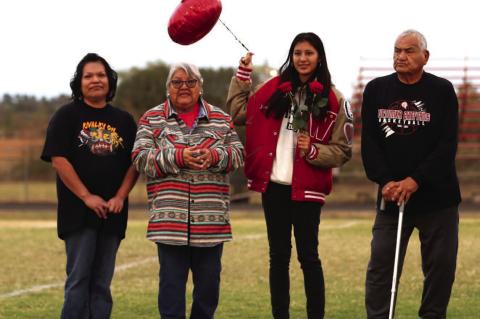 Wetumka Hosts Weleetka for Annual Senior Night