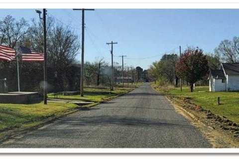 Main Street looking towards the West