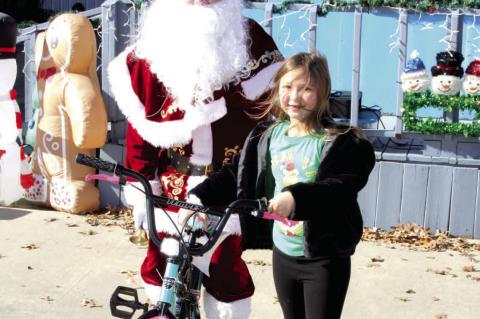 Wetumka Kiwanis Bike Give-away!