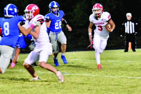 Wetumka Chieftains Dominate Depew in 57-6 Victory