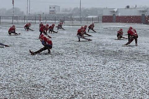 Rain, Shine, Sleet or Snow - Wetumka Chieftains are ready to go!