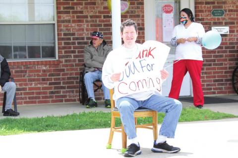 Parade held for Pioneer residents 