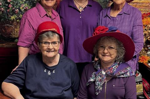 HUGHES COUNTY RED HATS MEET IN SEPTEMBERy