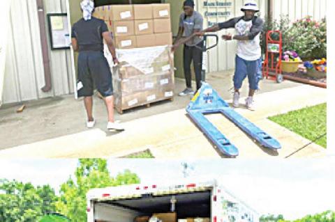 Food Distribution for Black Towns in Oklahoma Centered in Clearview