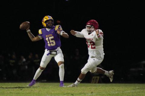 Isaiah Drake passes for over 10,000 Career Yards.