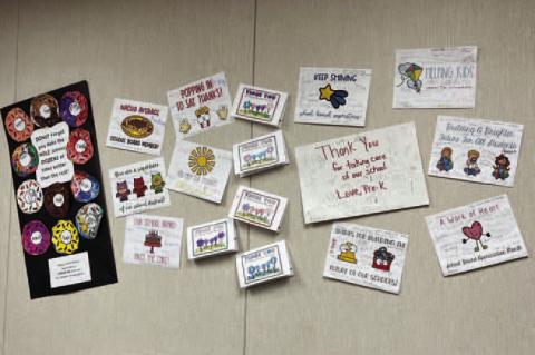 Wetumka School Board members recognized during appreciation month