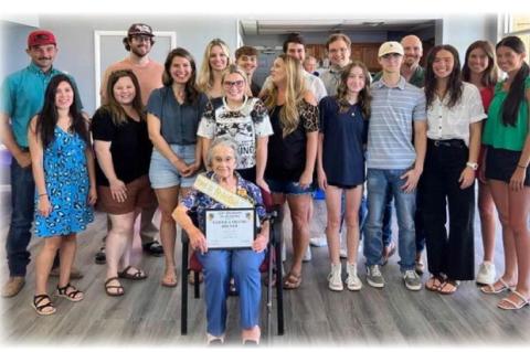 Carlene Bruner Celebrates 100 Years!