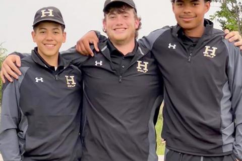 Graham-Dustin Boys golf team members