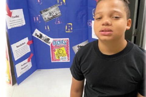 Wetumka 6th Grade Hosts Reading Fair