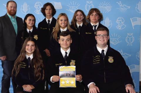 MOSS 2024-2025 OFFICER TEAM ATTENDS SOUTHEAST AREA COLT CONFERENCE.